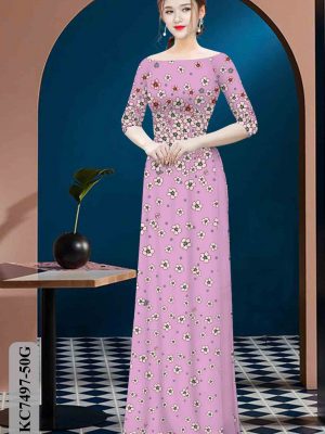 Vải áo dài hoa in 3D mới ra AD KC7497 29 1603441331 478 Vai ao dai hoa in 3D moi ra AD KC7497