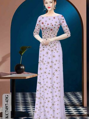 Vải áo dài hoa in 3D mới ra AD KC7497 26 1603441331 691 Vai ao dai hoa in 3D moi ra AD KC7497