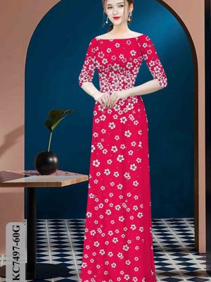 Vải áo dài hoa in 3D mới ra AD KC7497 31 1603441332 999 Vai ao dai hoa in 3D moi ra AD KC7497