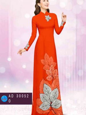 Vải áo dài in hình lá kiểu mới AD 30052 21 1603694505 463 Vai ao dai in hinh la kieu moi AD 30052