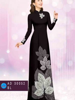 Vải áo dài in hình lá kiểu mới AD 30052 26 1603694506 474 Vai ao dai in hinh la kieu moi AD 30052
