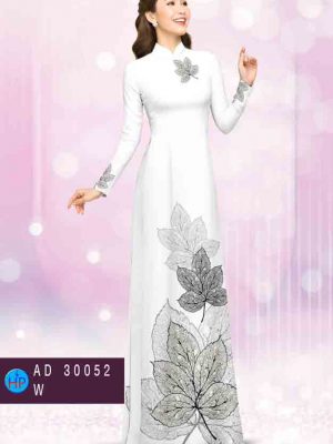 Vải áo dài in hình lá kiểu mới AD 30052 24 1603694506 96 Vai ao dai in hinh la kieu moi AD 30052