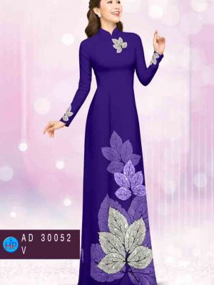 Vải áo dài in hình lá kiểu mới AD 30052 29 1603694507 543 Vai ao dai in hinh la kieu moi AD 30052