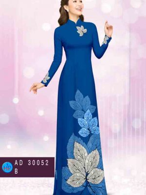 Vải áo dài in hình lá kiểu mới AD 30052 35 1603694508 39 Vai ao dai in hinh la kieu moi AD 30052