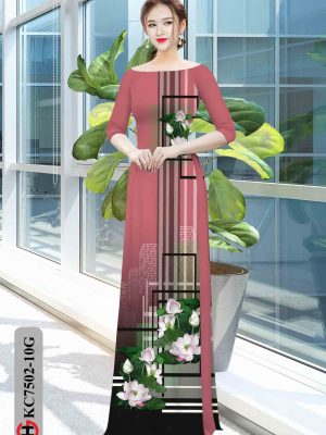 1603695518 631 Vai ao dai hoa sen kieu moi AD KC7502