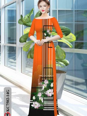 1603695519 974 Vai ao dai hoa sen kieu moi AD KC7502
