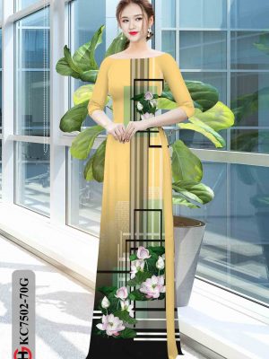 1603695520 38 Vai ao dai hoa sen kieu moi AD KC7502