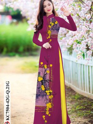 Vải áo dài hoa mai thiết kế 2020 AD KC7504 28 1603696056 617 Vai ao dai hoa mai thiet ke 2020 AD KC7504