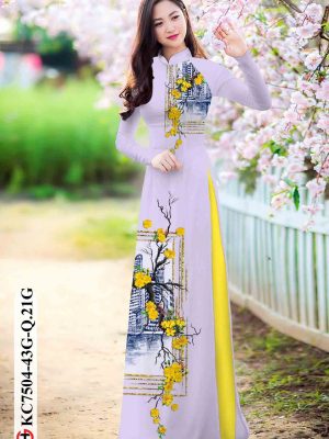 Vải áo dài hoa mai thiết kế 2020 AD KC7504 29 1603696056 877 Vai ao dai hoa mai thiet ke 2020 AD KC7504