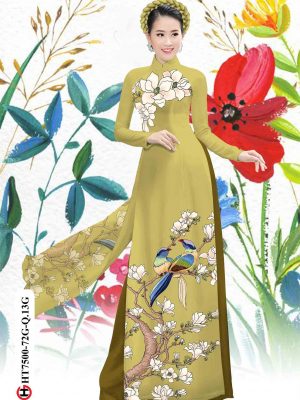 Vải áo dài hoa in 3D mới ra AD HT7500 20 1603696288 211 Vai ao dai hoa in 3D moi ra AD HT7500