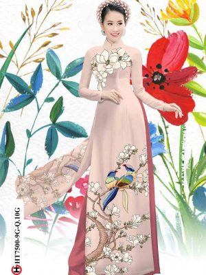 Vải áo dài hoa in 3D mới ra AD HT7500 21 1603696288 466 Vai ao dai hoa in 3D moi ra AD HT7500
