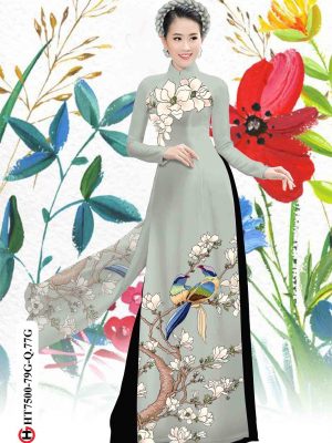 Vải áo dài hoa in 3D mới ra AD HT7500 22 1603696288 721 Vai ao dai hoa in 3D moi ra AD HT7500