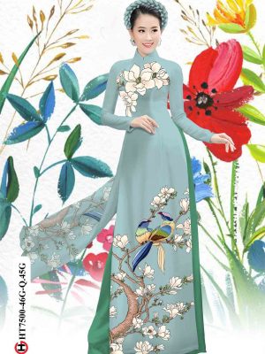 Vải áo dài hoa in 3D mới ra AD HT7500 25 1603696289 652 Vai ao dai hoa in 3D moi ra AD HT7500