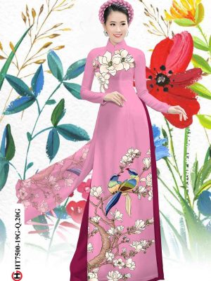 Vải áo dài hoa in 3D mới ra AD HT7500 28 1603696290 860 Vai ao dai hoa in 3D moi ra AD HT7500