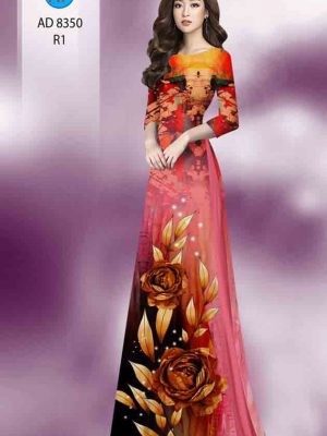 1603697863 870 Vai ao dai hoa hong thiet ke 2020 AD 8350