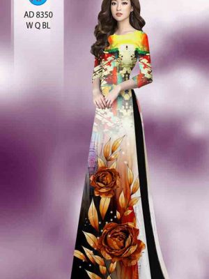 1603697863 964 Vai ao dai hoa hong thiet ke 2020 AD 8350