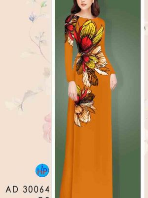 Vải áo dài hoa in 3D mới ra AD 30064 21 1603698134 633 Vai ao dai hoa in 3D moi ra AD 30064