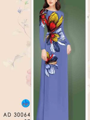 Vải áo dài hoa in 3D mới ra AD 30064 28 1603698135 898 Vai ao dai hoa in 3D moi ra AD 30064