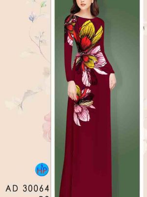 Vải áo dài hoa in 3D mới ra AD 30064 33 1603698136 585 Vai ao dai hoa in 3D moi ra AD 30064