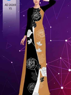 Vải áo dài hoa hồng kiểu mới AD 20269 32 1603698699 850 Vai ao dai hoa hong kieu moi AD 20269