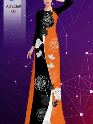 Vải áo dài hoa hồng kiểu mới AD 20269 35 1603698700 885 Vai ao dai hoa hong kieu moi AD 20269