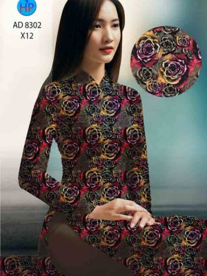 Vải áo dài hoa hồng đều mới ra AD 8302 30 1603698926 227 Vai ao dai hoa hong deu moi ra AD 8302