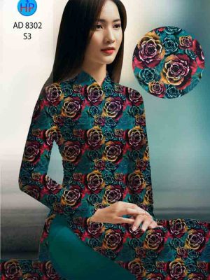 Vải áo dài hoa hồng đều mới ra AD 8302 35 1603698927 548 Vai ao dai hoa hong deu moi ra AD 8302
