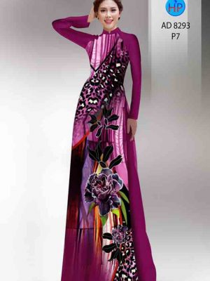Vải áo dài hoa in 3D mới ra AD 8293 39 1603699081 499 Vai ao dai hoa in 3D moi ra AD 8293