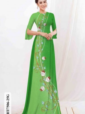 Vải áo dài hoa in 3D thiết kế 2020 AD HT7506 19 1603784464 365 Vai ao dai hoa in 3D thiet ke 2020 AD