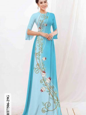 Vải áo dài hoa in 3D thiết kế 2020 AD HT7506 26 1603784466 69 Vai ao dai hoa in 3D thiet ke 2020 AD