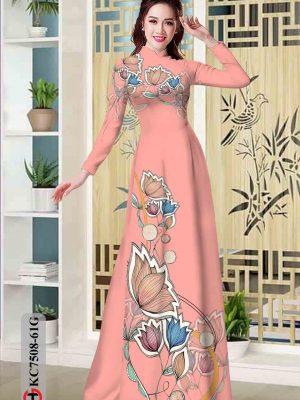 Vải áo dài hoa in 3D kiểu mới AD KC7508 29 1603784590 420 Vai ao dai hoa in 3D kieu moi AD KC7508