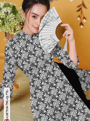 Vải áo dài hoa văn mới ra AD GH7510 21 1603785023 389 Vai ao dai hoa van moi ra AD GH7510