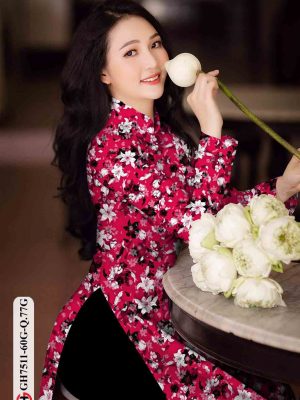 Vải áo dài hoa đều mới ra AD GH7511 18 1603858595 981 Vai ao dai hoa deu moi ra AD GH7511