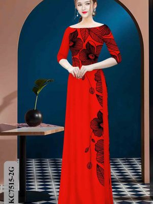 Vải áo dài hoa in 3D mới ra AD KC7515 18 1603859056 689 Vai ao dai hoa in 3D moi ra AD KC7515