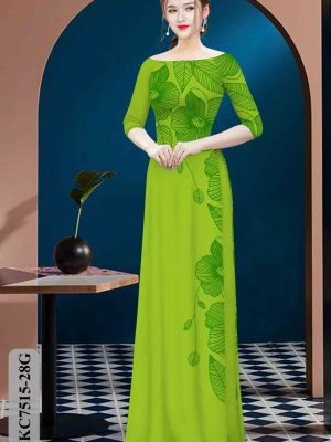 Vải áo dài hoa in 3D mới ra AD KC7515 24 1603859057 496 Vai ao dai hoa in 3D moi ra AD KC7515