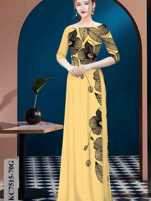 Vải áo dài hoa in 3D mới ra AD KC7515 30 1603859058 670 Vai ao dai hoa in 3D moi ra AD KC7515