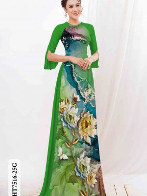 Vải áo dài hoa in 3D kiểu mới AD HT7516 22 1603859593 239 Vai ao dai hoa in 3D kieu moi AD HT7516