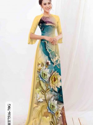 Vải áo dài hoa in 3D kiểu mới AD HT7516 20 1603859593 770 Vai ao dai hoa in 3D kieu moi AD HT7516