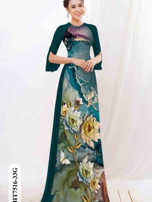 Vải áo dài hoa in 3D kiểu mới AD HT7516 17 1603859593 823 Vai ao dai hoa in 3D kieu moi AD HT7516