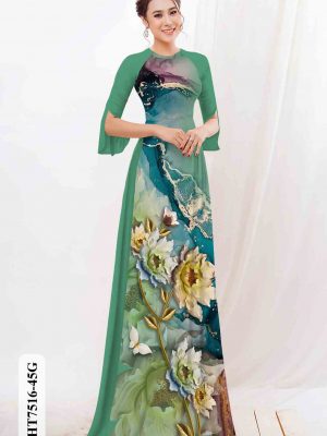 Vải áo dài hoa in 3D kiểu mới AD HT7516 25 1603859594 214 Vai ao dai hoa in 3D kieu moi AD HT7516