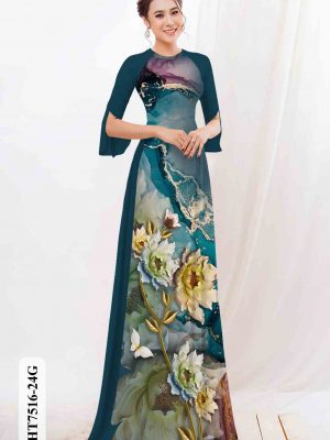 Vải áo dài hoa in 3D kiểu mới AD HT7516 26 1603859594 927 Vai ao dai hoa in 3D kieu moi AD HT7516