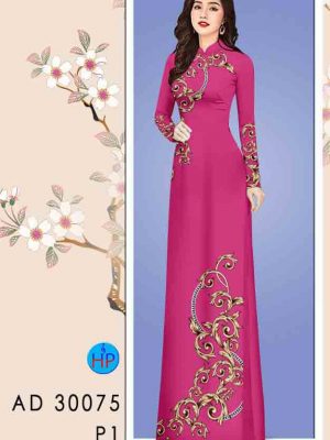 1603860308 355 Vai ao dai hoa van thiet ke 2020 AD 30075