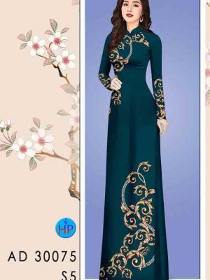 1603860310 440 Vai ao dai hoa van thiet ke 2020 AD 30075