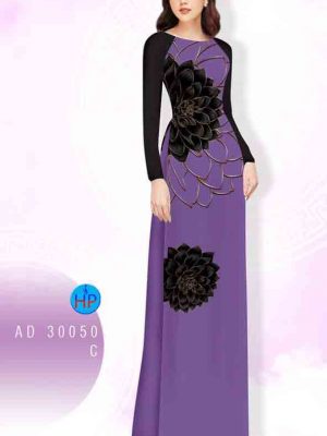 Vải áo dài hoa in 3D thiết kế 2020 AD 30050 22 1603860660 248 Vai ao dai hoa in 3D thiet ke 2020 AD