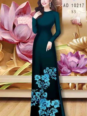 Vải áo dài hoa in 3D kiểu mới AD 10217 25 1603860795 758 Vai ao dai hoa in 3D kieu moi AD 10217
