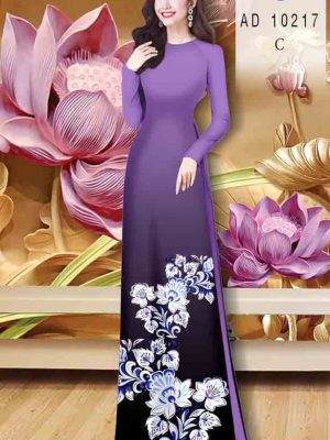 Vải áo dài hoa in 3D kiểu mới AD 10217 32 1603860796 2 Vai ao dai hoa in 3D kieu moi AD 10217