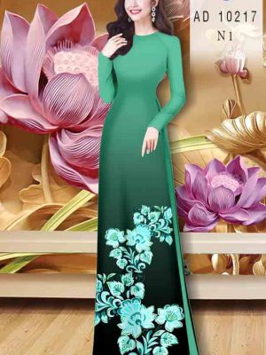 Vải áo dài hoa in 3D kiểu mới AD 10217 33 1603860796 397 Vai ao dai hoa in 3D kieu moi AD 10217