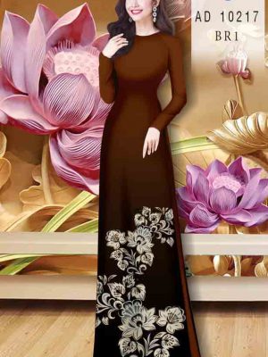 Vải áo dài hoa in 3D kiểu mới AD 10217 29 1603860796 709 Vai ao dai hoa in 3D kieu moi AD 10217