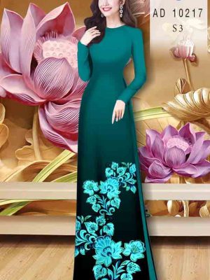 Vải áo dài hoa in 3D kiểu mới AD 10217 34 1603860796 76 Vai ao dai hoa in 3D kieu moi AD 10217