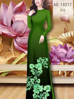 Vải áo dài hoa in 3D kiểu mới AD 10217 35 1603860797 70 Vai ao dai hoa in 3D kieu moi AD 10217